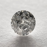 Salt and pepper 0.51ct 5.05x5.00x3.25mm Round Brilliant SP1543-23