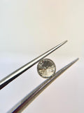 Salt and Pepper 0.51ct 4.95x4.90x3.05mm Round Brilliant SP1543-21