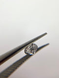 Salt and pepper 0.51ct 5.05x5.00x3.25mm Round Brilliant SP1543-23