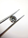 Salt and Pepper 0.52ct 5.05x5.00x3.05mm Round Brilliant SP1543-22