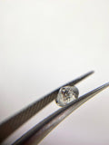 Salt and Pepper 0.52ct 5.05x5.00x3.05mm Round Brilliant SP1543-22