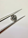 Salt and Pepper 0.52ct 5.05x5.00x3.05mm Round Brilliant SP1543-22