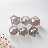 0.80cttw 6pc ~3.0mm Hexagon Shape Rosecut Parcel RUS151-4