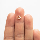 1.01ct 6.11x6.04x2.85mm VS Y-Z Round Rosecut WRC4653