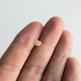 0.72ct 5.43x4.69x2.96mm Radiant Cut F-058