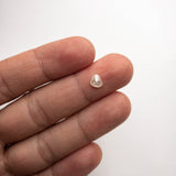 0.63ct 5.89x5.16mm Pear Shape Rosecut IC01-07