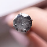 Salt and Pepper 2.30ct  Round Brilliant 8.38x8.36x5.09mm  SP1822