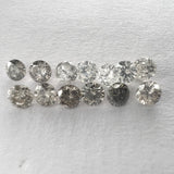 1.00cttw 13pc Round Brilliant Parcel 2.7mm SPML27