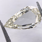 2.19ct 12.02x6.82x2.92mm SI1 Light Yellow Pear Rosecut DDL4651