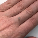 0.33ct 4.00x3.96mm Round Rosecut ICRC2-3