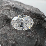 GIA Certified 0.90ct SI2-F Oval Brilliant 7.77x5.54x3.38mm RR3314