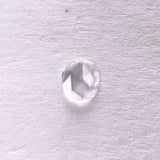 0.14ct 4.60x3.90x0.83mm Oval Rosecut RR3254
