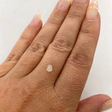 0.14ct 4.60x3.90x0.83mm Oval Rosecut RR3254