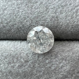 Salt and Pepper Round Brilliant  1.07ct 6.30x6.30x4.00mm SP1407