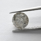 Salt and Pepper 0.98ct Round Brilliant 6.00x6.00x4.00mm SP1401