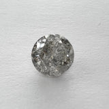 Salt and Pepper 0.95ct Round Brilliant 6.10x6.10x3.70mm SP1395