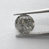 Salt and Pepper 0.95ct Round Brilliant 6.10x6.10x3.70mm SP1395