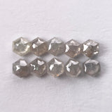 1.04cttw 10pc ~2.6mm Hexagon Shape Rosecut Parcel RUS154-7