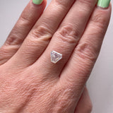 1.22ct 7.31x8.65x2.26mm Shield Rosecut IC1026