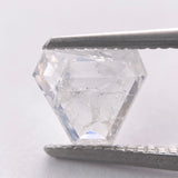 1.22ct 7.31x8.65x2.26mm Shield Rosecut IC1026