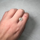 Silver Ice Round Brilliant 3.01ct 8.92x8.84x5.82mm IC1162