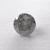 Salt and Pepper Round Brilliant  1.19ct 6.78x6.80x4.14mm SP1420