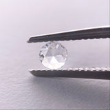 0.15ct 3.9mm White Round Rosecut RR-RC-4/2
