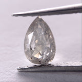 0.70ct 6.60x4.30x3.30mm Pear Rosecut GR1026