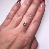 0.73ct 7.20X5.75X2.05mm Pear Rosecut SP2205