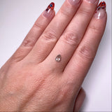 0.70ct 6.60x4.30x3.30mm Pear Rosecut GR1026