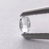 0.08ct 2.81x1.90x1.50mm Oval Rosecut RR1222