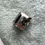 Salt and Pepper 1.00ct Radiant Rosecut 5.79x4.71x3.20mm SP1443