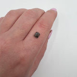 Salt and Pepper 1.00ct Radiant Rosecut 5.79x4.71x3.20mm SP1443