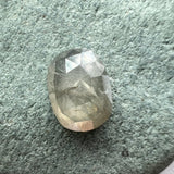 Grey Salt and Pepper 1.10ct Oval Rosecut 8.15x5.98x2.28mm GR1040