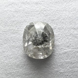 Salt and Pepper 0.81ct Oval Rosecut 6.61x5.62x2.60mm SP1464