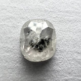 Salt and Pepper 0.80ct Oval Rosecut 6.71x5.72x2.50mm SP1463
