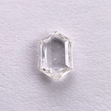 0.47ct 6.49x4.26x1.61mm SI3-H Hexagon Rosecut WRC1131