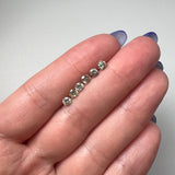 1.21cttw 6pc Round Brilliant Parcel 3.8mm CHML333
