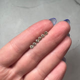 1.08cttw 6pc Round Brilliant Parcel 3.5mm CHML1035