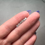 0.95cttw 6pc Round Brilliant Parcel 3.4mm SPML39