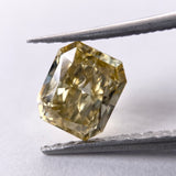 1.26ct 6.83x5.82x3.49mm SI2 Radiant Cut F-142