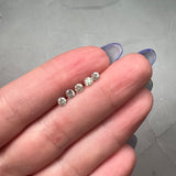 0.76cttw 5pc Round Brilliant Parcel 3.3mm CHML532