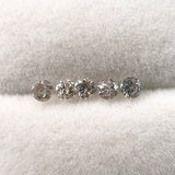 0.76cttw 5pc Round Brilliant Parcel 3.3mm CHML532