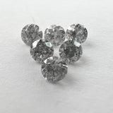 1.17cttw 6pc Round Brilliant Parcel 3.6mm SLML532