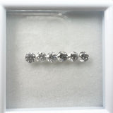 1.17cttw 6pc Round Brilliant Parcel 3.6mm SLML532