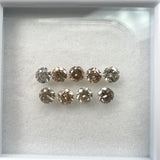 1.73cttw 9pc Round Brilliant Parcel 3.6mm CHML68