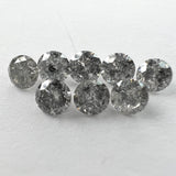 1.67cttw 8pc Round Brilliant Parcel 3.7mm SL10111