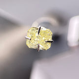 0.72ct 5.43x4.69x2.96mm Radiant Cut F-058