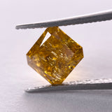 1.71ct 6.82x6.41x4.12mm GIA Radiant Cut F-100