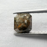 Salt and Pepper 1.01ct Radiant Brilliant Cut 5.51x5.32x3.20mm SP2031
